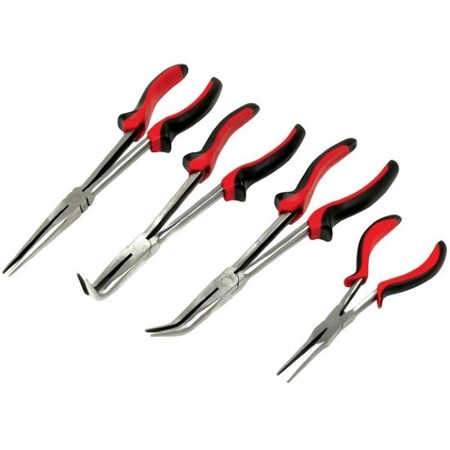 Performance Tool 4-Pc Long Nose Plier Set W30714
